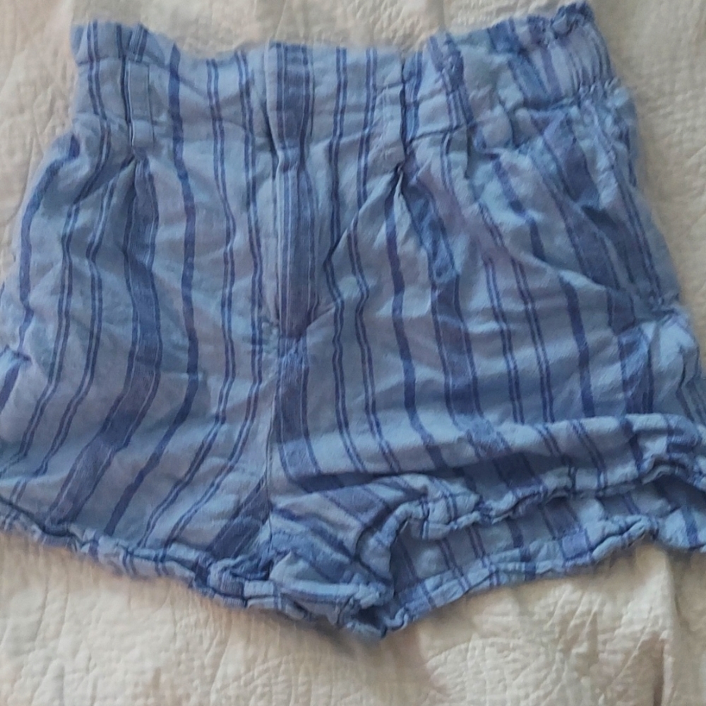 Blue shorts